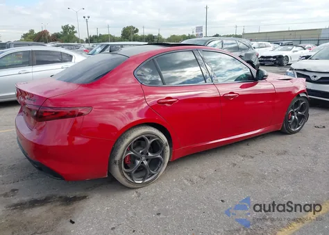 2019 Alfa Romeo Giulia Ti Sport Rwd из США, поврежденный, VIN ZARFAMBN9K7621664